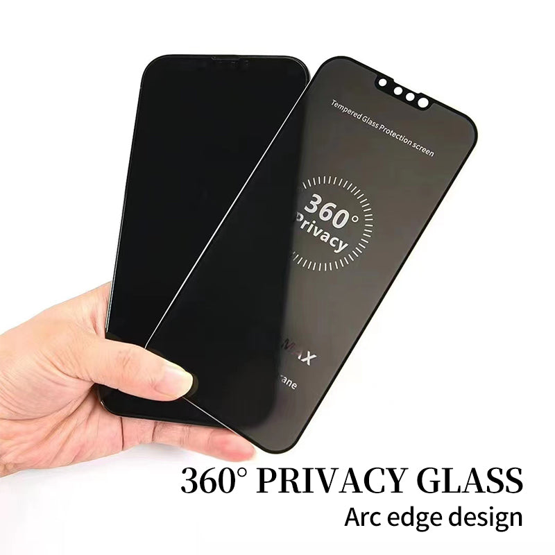 This 360 degree tempered glass privacy screen protector shields your iPhone, for several models - Miscellaneous Accessories