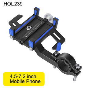 TrekHold: 360° Rotatable MTB Phone Mount with Non-Slip Cycling Bracket and Aluminum Build