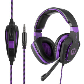 SoundStorm Gaming Headset - Noise-Isolating Over-Ear Headphones with Mic, Volume Control, and Bass Surround for PC, PS4, and PS5 Video Games - Miscellaneous Accessories