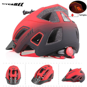 MountainPro: Men's MTB Bicycle Helmet with LED Light for Safe Riding - Miscellaneous Accessories