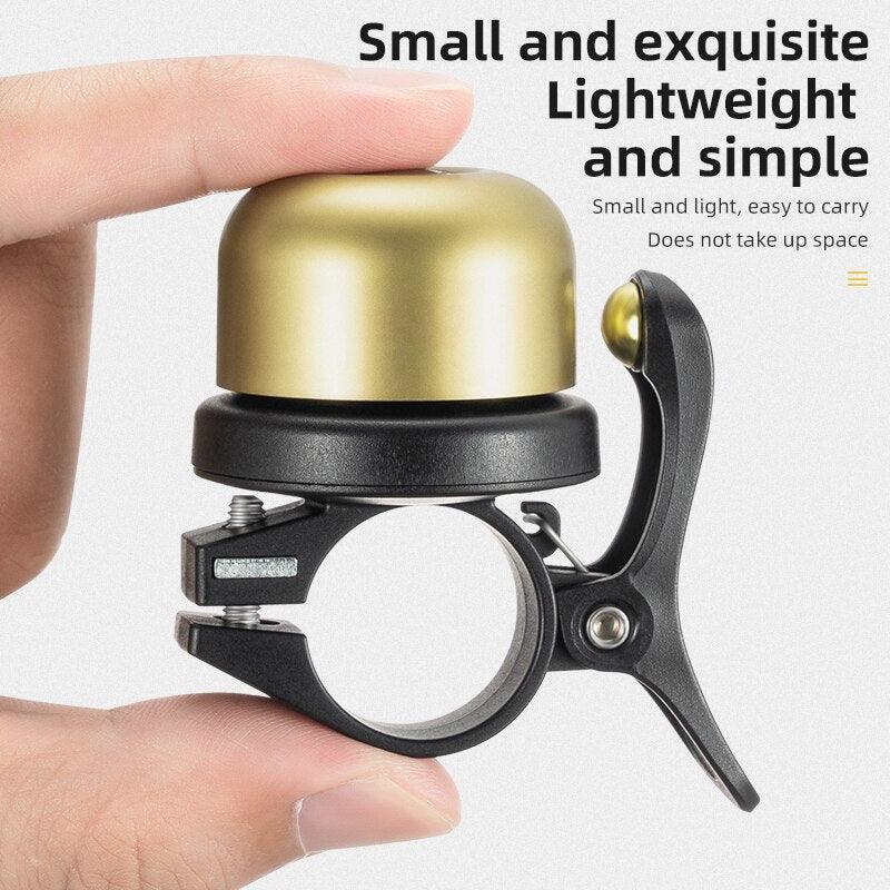 Bicycle Bell Classical Stainless Bike Bell Loud Horn Cycling Handlebar Bell Portable Alarm Safety Bicycle Accessories - Miscellaneous Accessories