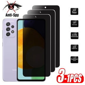 Anti-Spy Privacy Glass Screen Protectors for Samsung end Galaxy. - Miscellaneous Accessories