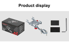 TrekHold: 360° Rotatable MTB Phone Mount with Non-Slip Cycling Bracket and Aluminum Build