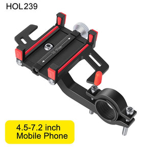 TrekHold: 360° Rotatable MTB Phone Mount with Non-Slip Cycling Bracket and Aluminum Build