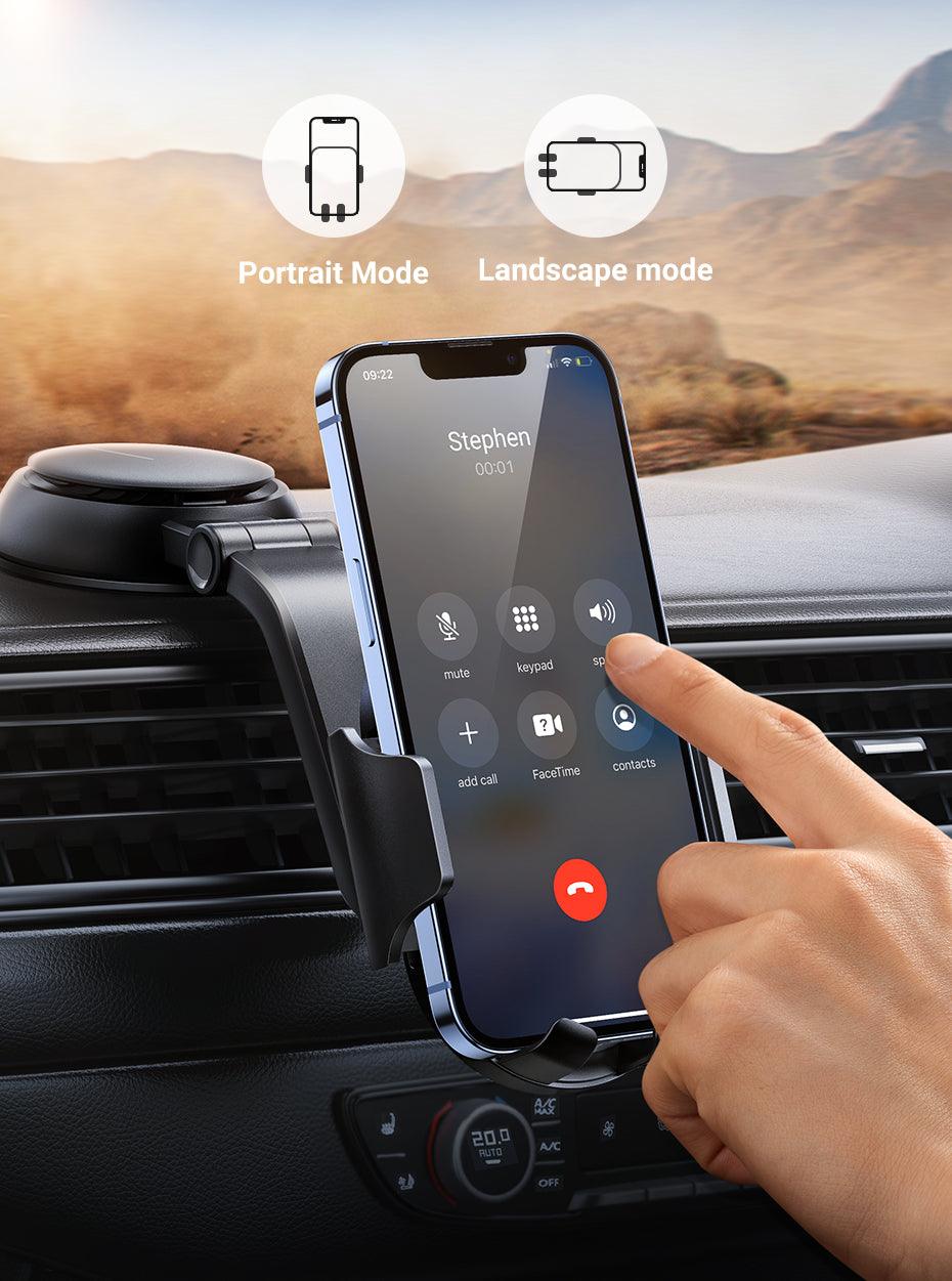 CarMate: Universial Mobile Phone Support with Gravity Dashboard Phone Holder for iPhones, Xiaomis, and Samsungs - Miscellaneous Accessories