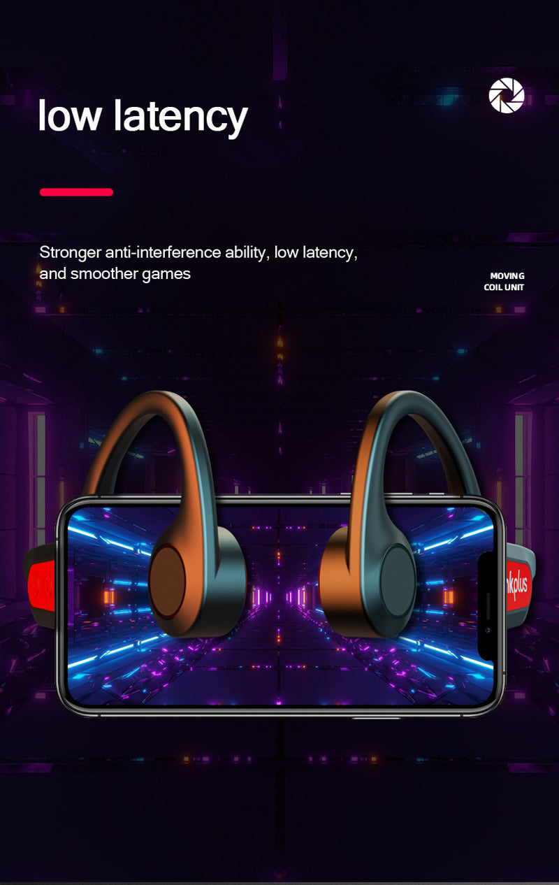 SprintPro Wireless Earphones - Lenovo X3 Pro Bone Conduction TWS Bluetooth Earbuds for Running, Sports, Cycling, and Driving - Miscellaneous Accessories