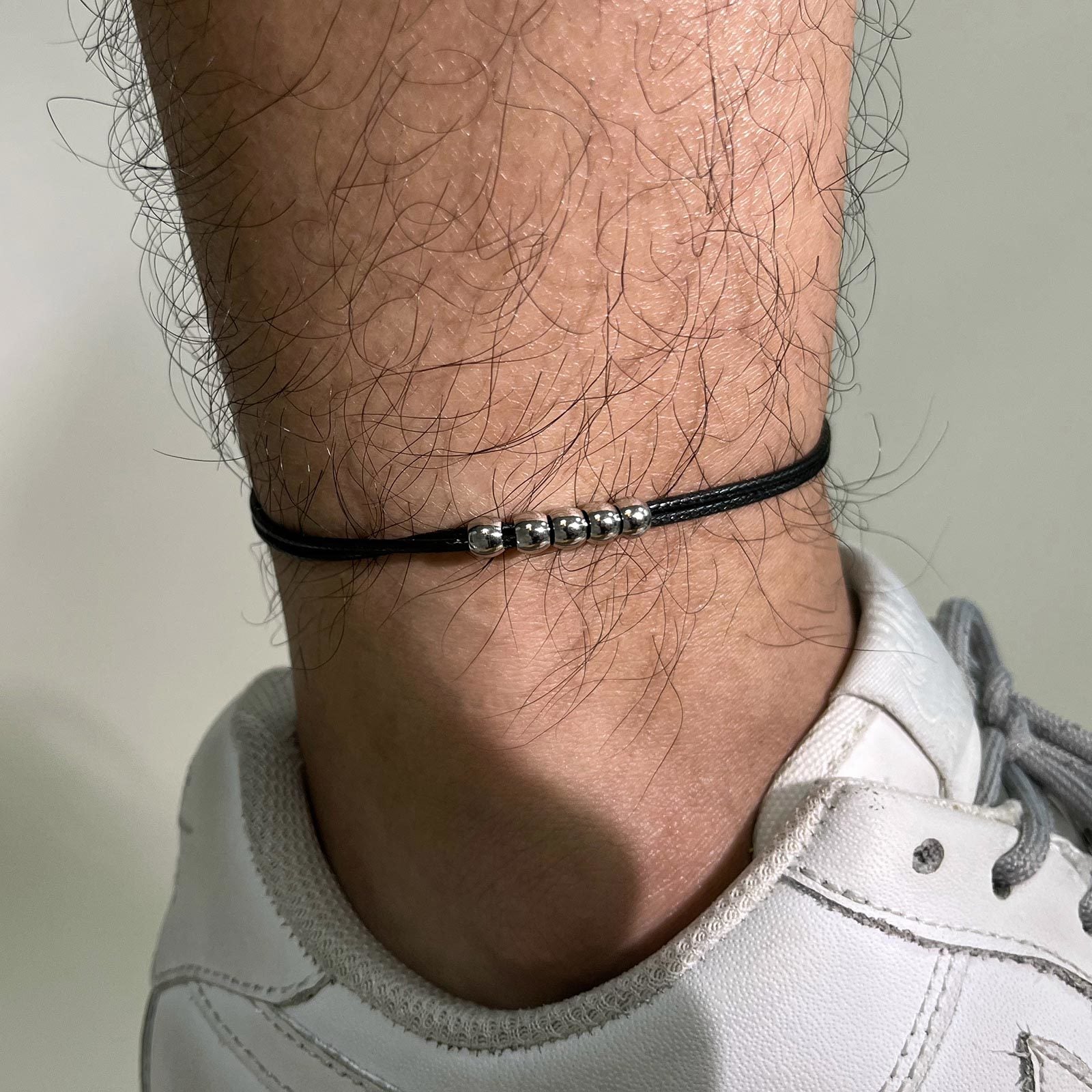 new  2023  String Rope Chain  Ankle Bracelets for Men, Handmade for Beach