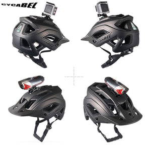 MountainPro: Men's MTB Bicycle Helmet with LED Light for Safe Riding - Miscellaneous Accessories