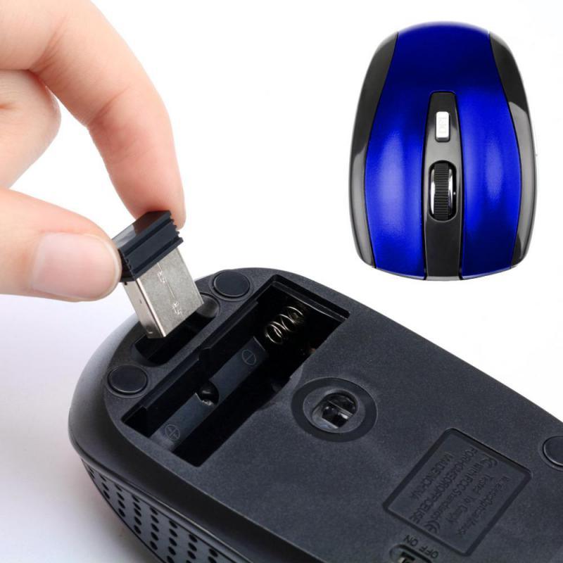 Mouse RYRA 2.4GHz Wireless Adjustable DPI Mouse Mice with USB Receiver for PC end Laptop - Miscellaneous Accessories