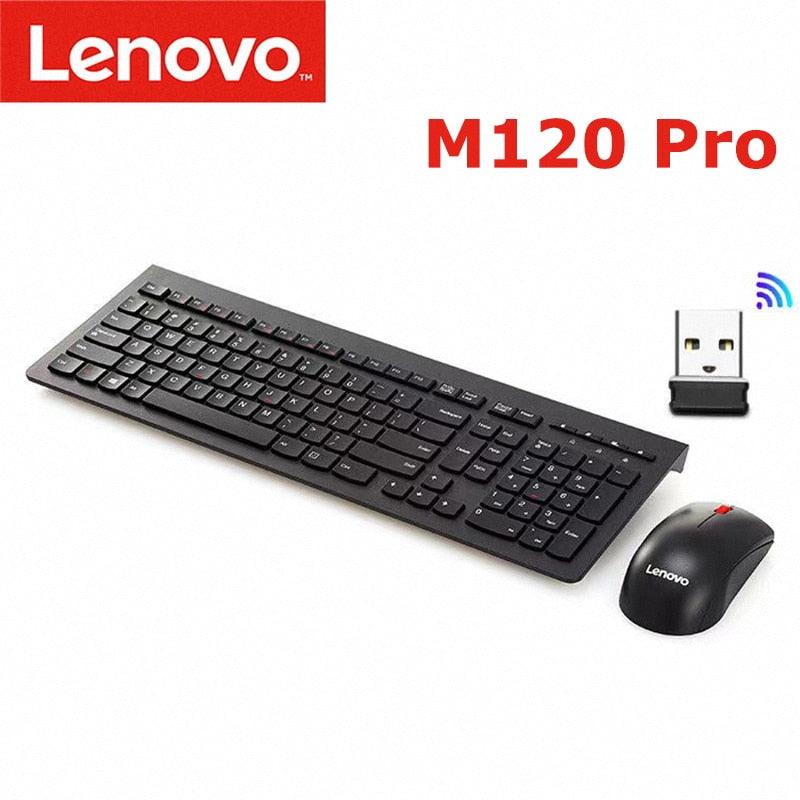 keyboard Lenovo M120Pro is a wireless keyboard and mouse set that is designed to offer reliable and convenient performance for everyday computing tasks - Miscellaneous Accessories