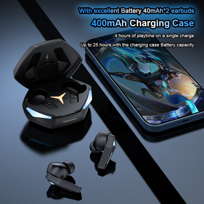 Bluetooth Sports Rusam Earphones Noise Cancellation, and Gaming-Optimized Features HD - Miscellaneous Accessories