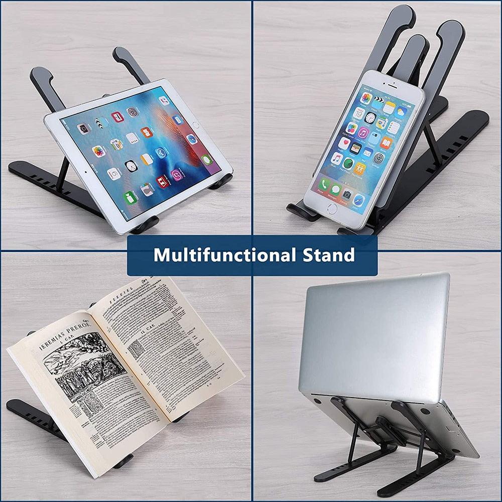 FlexiCool Notebook Stand - Portable, Foldable, Adjustable, and Cooling Bracket for Laptops and Tablets" - Miscellaneous Accessories