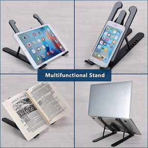 FlexiCool Notebook Stand - Portable, Foldable, Adjustable, and Cooling Bracket for Laptops and Tablets" - Miscellaneous Accessories