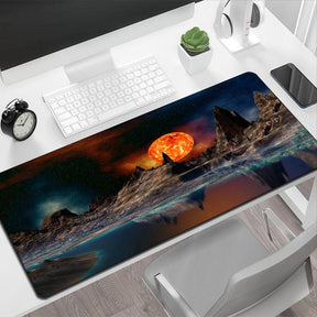 Keyboard Mouse Pad Planet Mat Kawaii Computer Offices PC Gamer Cabinet Large Mause - Miscellaneous Accessories