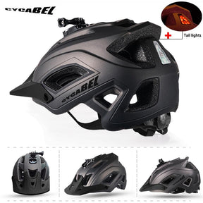 MountainPro: Men's MTB Bicycle Helmet with LED Light for Safe Riding - Miscellaneous Accessories