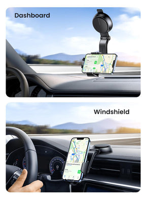 CarMate: Universial Mobile Phone Support with Gravity Dashboard Phone Holder for iPhones, Xiaomis, and Samsungs - Miscellaneous Accessories