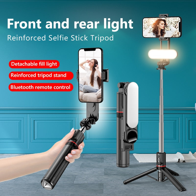 Mini Tripod Photo Live with Fill Light Wireless Bluetooth Remote Shutter - Miscellaneous Accessories