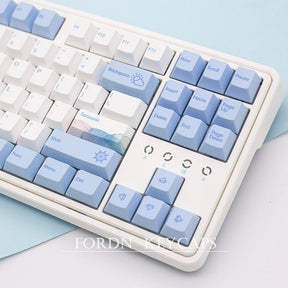 keyboard Cherry Profile Keycap Ocean Wave PBT Keycaps For MX Switch Mechanical - Miscellaneous Accessories