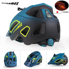 MountainPro: Men's MTB Bicycle Helmet with LED Light for Safe Riding - Miscellaneous Accessories