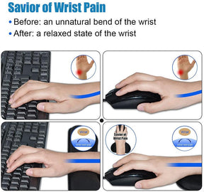 Cushion Wrist Rest Mouse Pad Combo - Miscellaneous Accessories