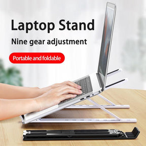 ElevatePro Laptop Stand - Desk Stand for Notebooks, MacBook Pro, and Computers - Adjustable, Portable, and Elegant Computer Table Stand - Miscellaneous Accessories