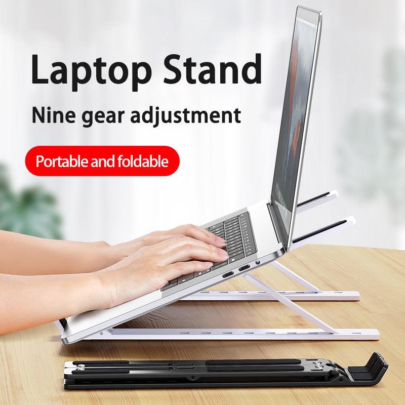 ElevatePro Laptop Stand - Desk Stand for Notebooks, MacBook Pro, and Computers - Adjustable, Portable, and Elegant Computer Table Stand - Miscellaneous Accessories