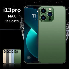 ProMaximus 2023 - i13 Pro Max 6.7 Inch Smartphones 16GB+512G 5000mAh 5G Network Unlock Cell Phone Dual SIM Android Phone - Miscellaneous Accessories