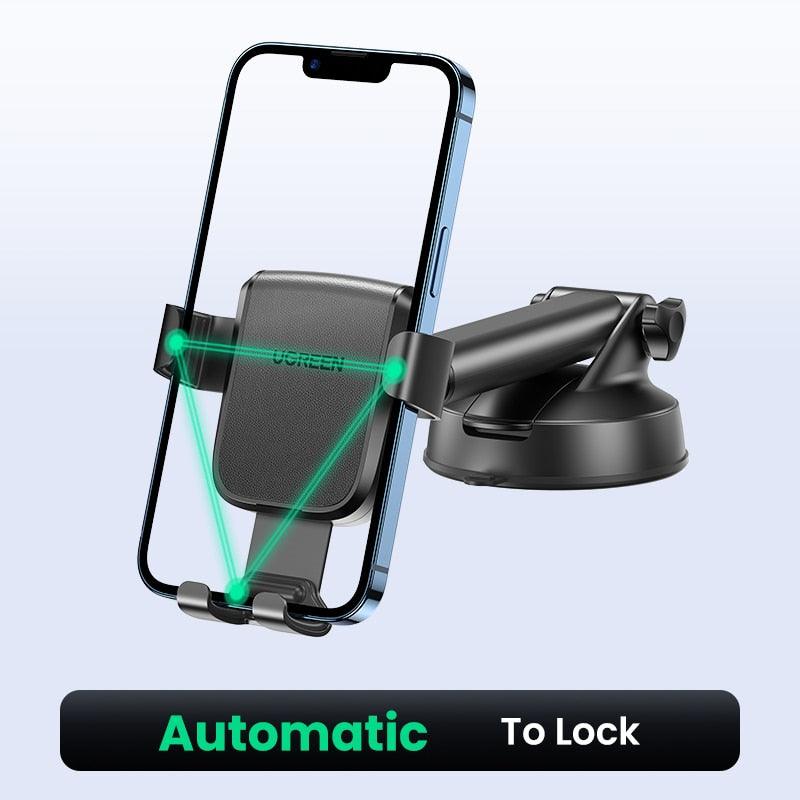 CarMate: Universial Mobile Phone Support with Gravity Dashboard Phone Holder for iPhones, Xiaomis, and Samsungs - Miscellaneous Accessories