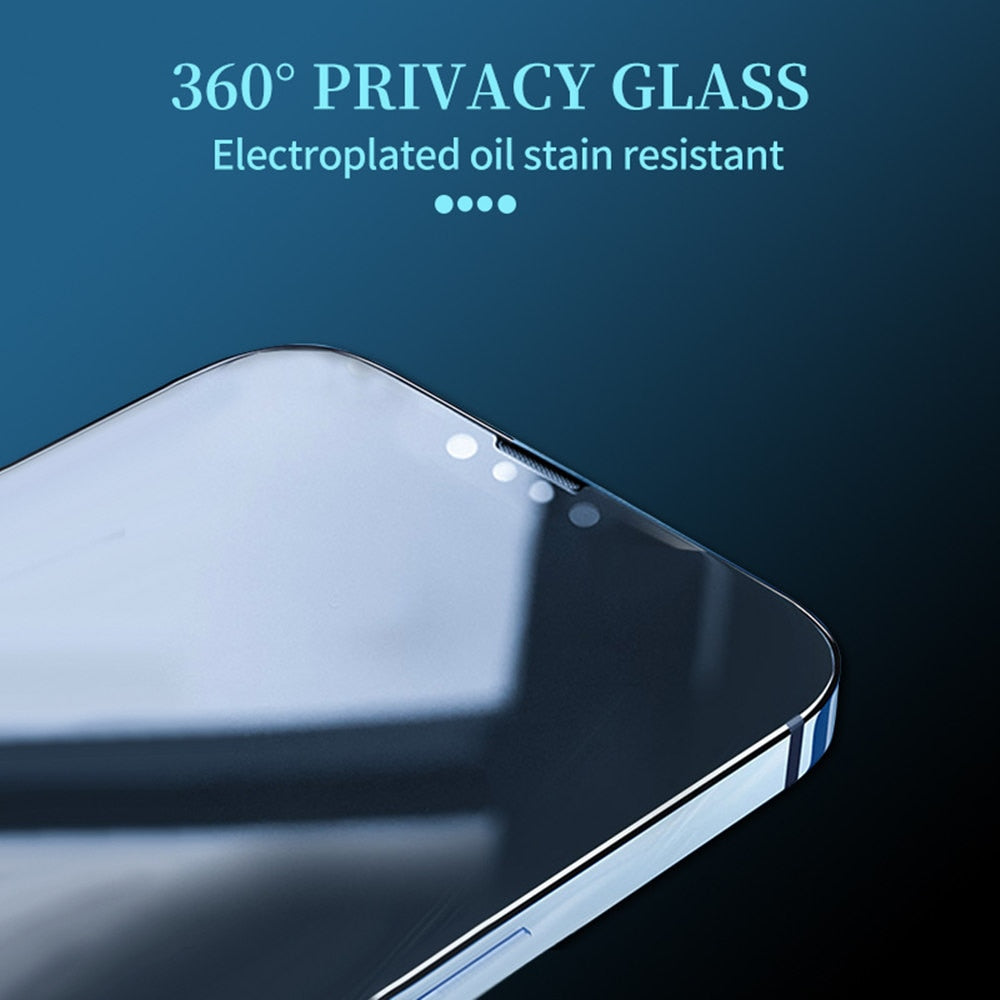 This 360 degree tempered glass privacy screen protector shields your iPhone, for several models - Miscellaneous Accessories