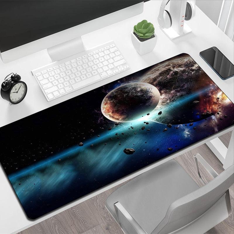 Keyboard Mouse Pad Planet Mat Kawaii Computer Offices PC Gamer Cabinet Large Mause - Miscellaneous Accessories