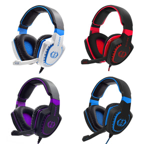 SoundStorm Gaming Headset - Noise-Isolating Over-Ear Headphones with Mic, Volume Control, and Bass Surround for PC, PS4, and PS5 Video Games - Miscellaneous Accessories