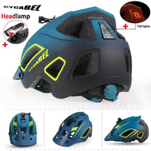 MountainPro: Men's MTB Bicycle Helmet with LED Light for Safe Riding - Miscellaneous Accessories