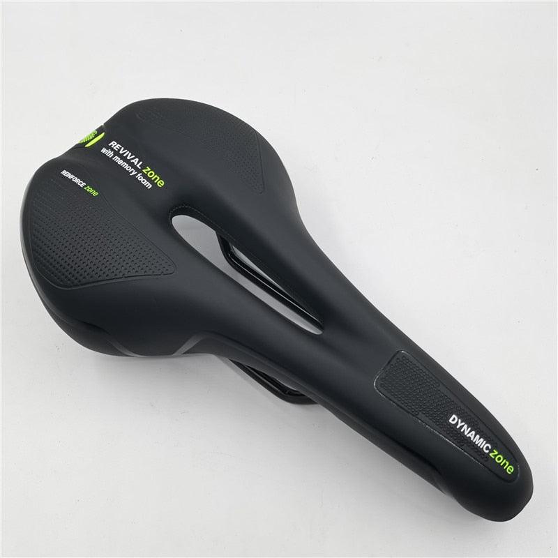 RideEase Comfort Bicycle Saddle - MTB Mountain Road Bike Seat with Hollow Gel Cushioning - Designed for Men and Women's Cycling Comfort - Miscellaneous Accessories