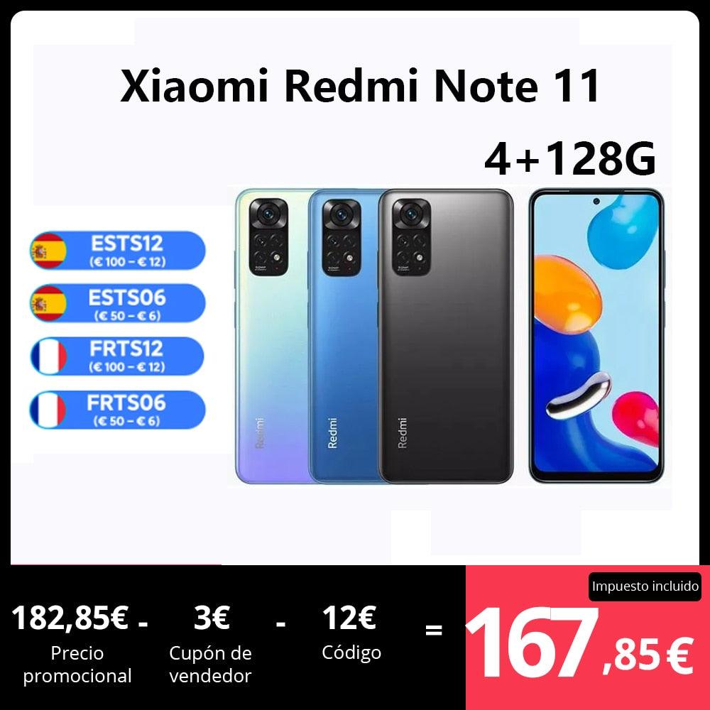 Smartphone Xiaomi Redmi Note 11 Phone Snapdragon 680 Octa Core 33W Pro Charging 50MP Quad Camera - Miscellaneous Accessories