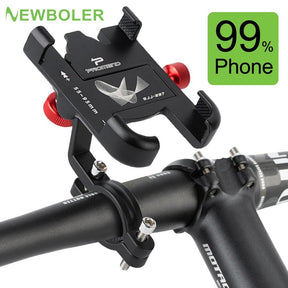 TrekHold: 360° Rotatable MTB Phone Mount with Non-Slip Cycling Bracket and Aluminum Build - Miscellaneous Accessories