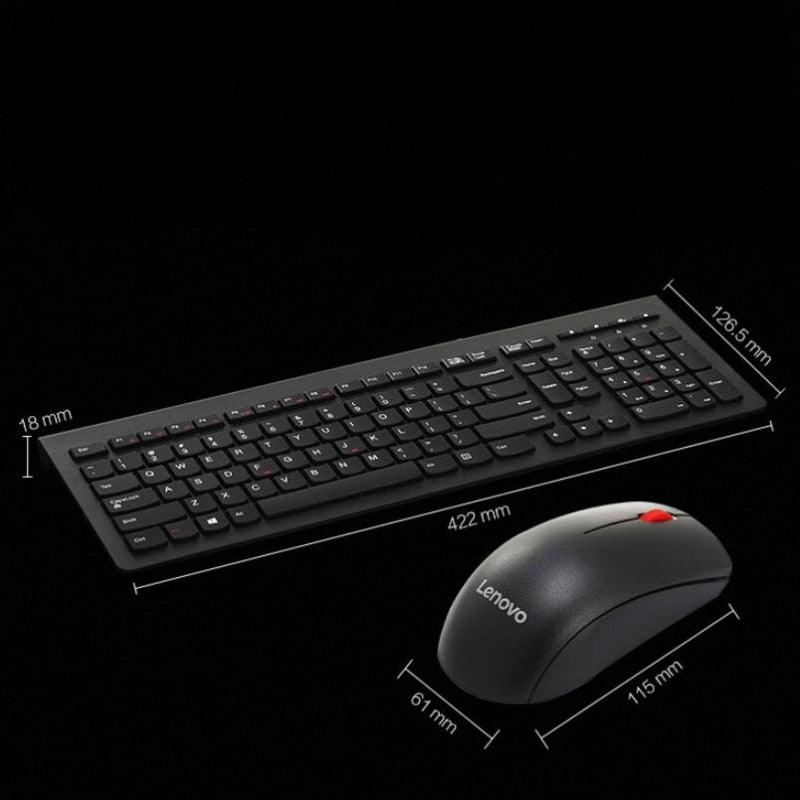 keyboard Lenovo M120Pro is a wireless keyboard and mouse set that is designed to offer reliable and convenient performance for everyday computing tasks - Miscellaneous Accessories