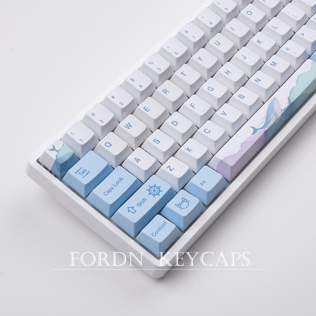 keyboard Cherry Profile Keycap Ocean Wave PBT Keycaps For MX Switch Mechanical - Miscellaneous Accessories