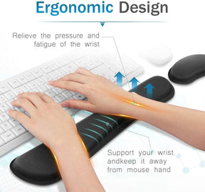 Cushion Wrist Rest Mouse Pad Combo - Miscellaneous Accessories