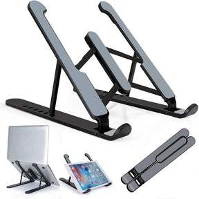 FlexiCool Notebook Stand - Portable, Foldable, Adjustable, and Cooling Bracket for Laptops and Tablets" - Miscellaneous Accessories